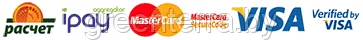 Варианты оплаты: VISA, MasterCard, ЕРИП, iPay